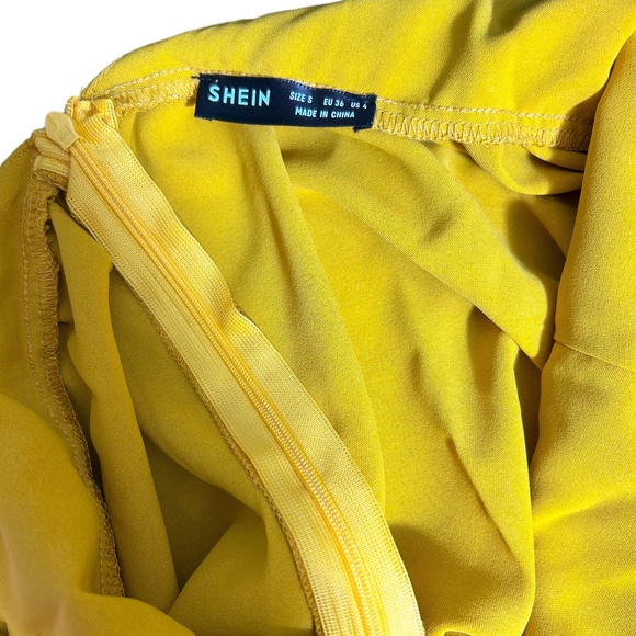 SHEIN Short Yellow Dress - Picture 4 of 4